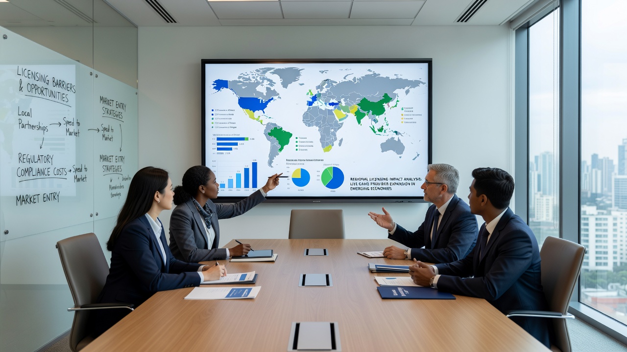 Live game provider expansion strategies shaped by licensing compliance in new markets
