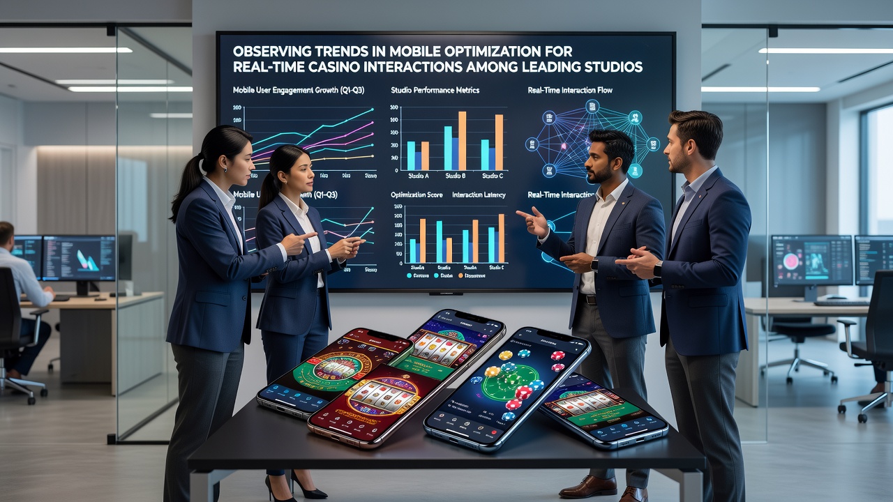 Close-up of a smartphone screen showing real-time blackjack table with optimized mobile controls and live dealer view